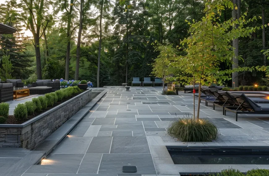 How Selecting Antique Polished Belgian Bluestone Transforms Outdoor Spaces